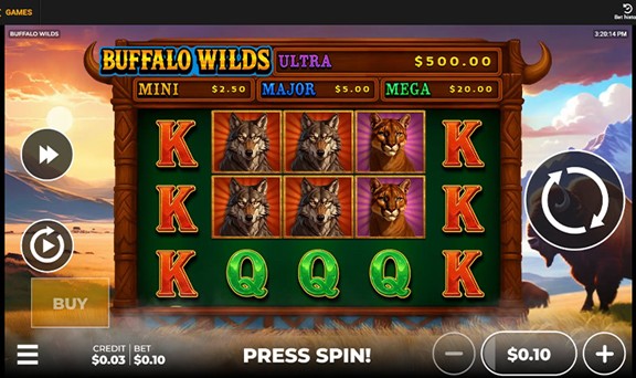 Playing Buffalo Wilds